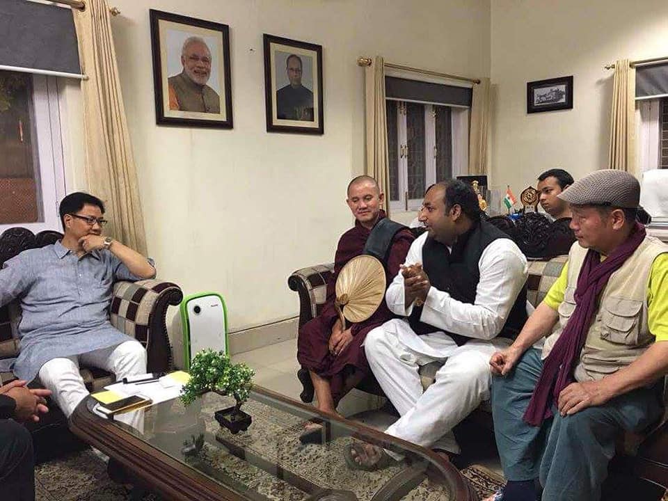 Director SSBS in Conversation with Hon'ble Shri Kiren Rijiju, Union Minister of State for Home Affairs, Govt. of India